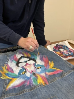 Workshop bunda podle vlastního návrhu
